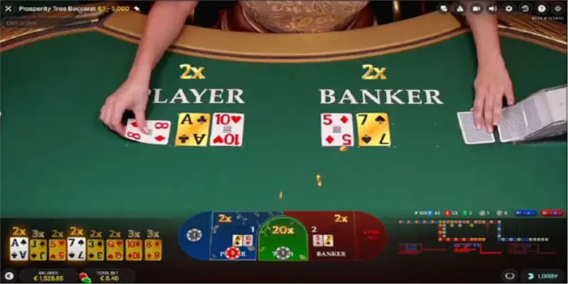 Đắm mình trong những ván cược baccarat game 789bet gay cấn