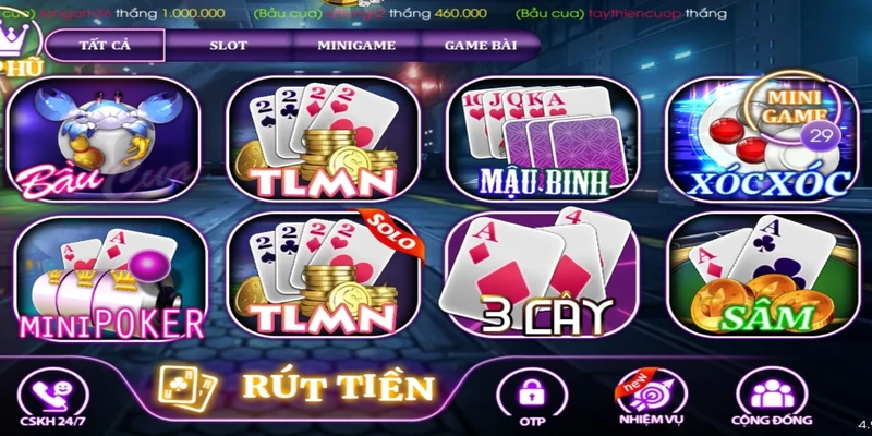 Top 10 game bài đáng thử, đừng bỏ lỡ cơ hội chiến thắng!