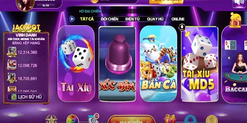 Bỏ túi thêm các tựa game hot hit tại 68 game bài